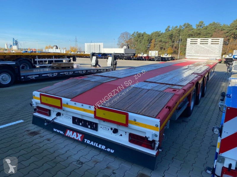 Полуремарке MAX Trailer Platform 3 axle BPW...