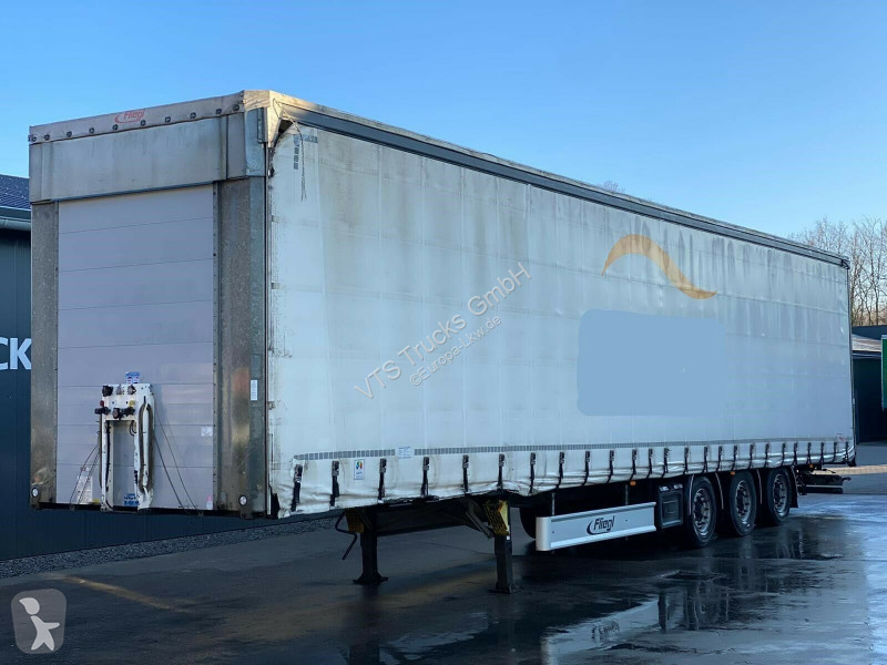 نصف مقطورة Fliegl SDS Mega mit Edscha &...