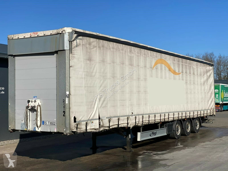نصف مقطورة Fliegl SDS Mega mit Edscha