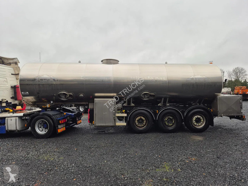نصف مقطورة Magyar 29000L INSULATED INOX TANK -...