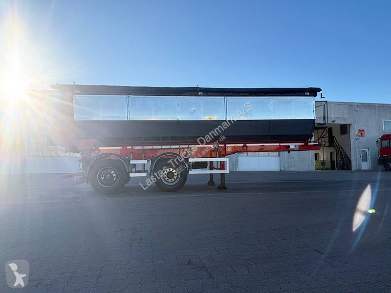 نصف مقطورة  Tipper / Alukastenmulde Kipper 28 m3
