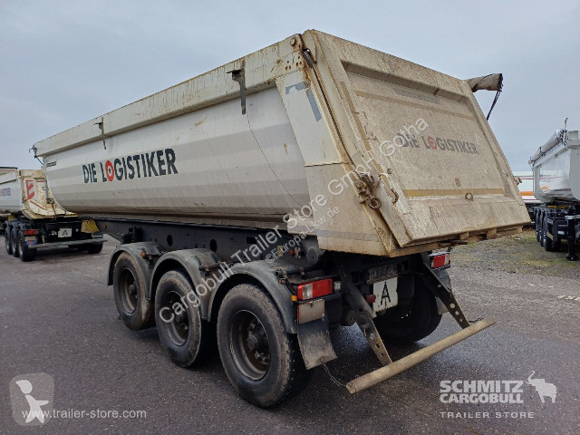 نصف مقطورة Meiller Kipper Stahlrundmulde 26m³