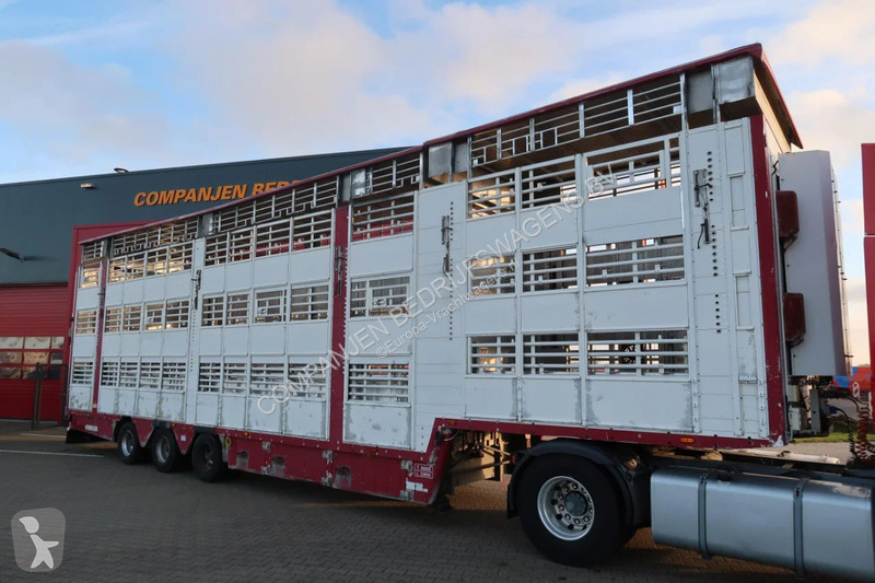نصف مقطورة Pezzaioli SBA 31 - Cattle Transport