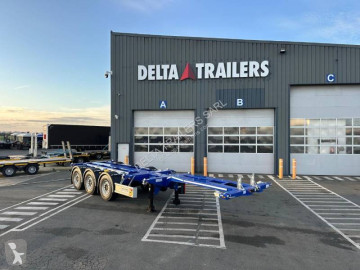 Полуремарке D-TEC Porte containers multiposition extensible compatible 20, 30, 2x20, 40 et 45 Pieds - Disponibilité rapide