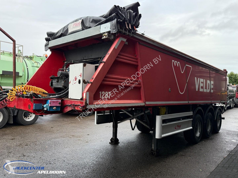 نصف مقطورة Fliegl Pusher Sliding dumper