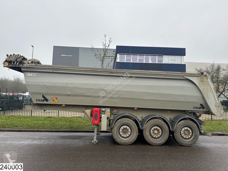 نصف مقطورة Stas kipper Lift axle