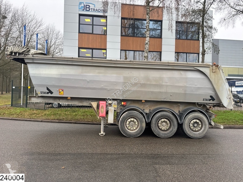 نصف مقطورة Stas kipper Lift axle