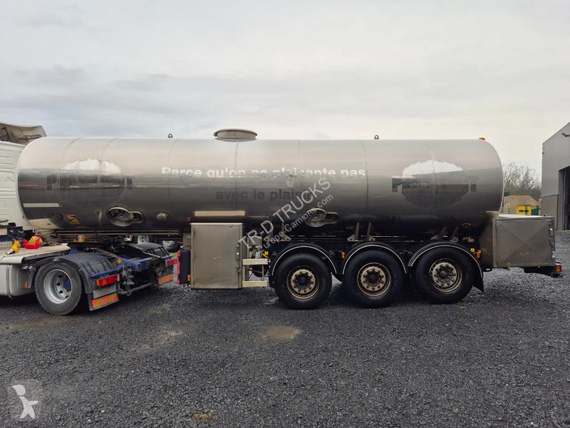 نصف مقطورة Magyar 29000L INSULATED INOX TANK -...