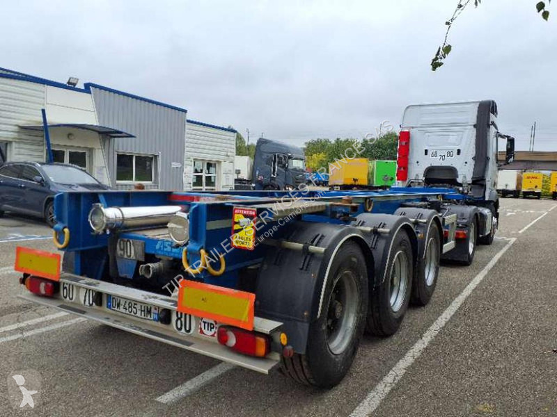 نصف مقطورة Asca Trailer Chassis Tank 1x 20'