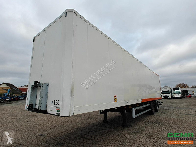 Semi remorque  TFS 18 2 Axles BPW - Enclosed...