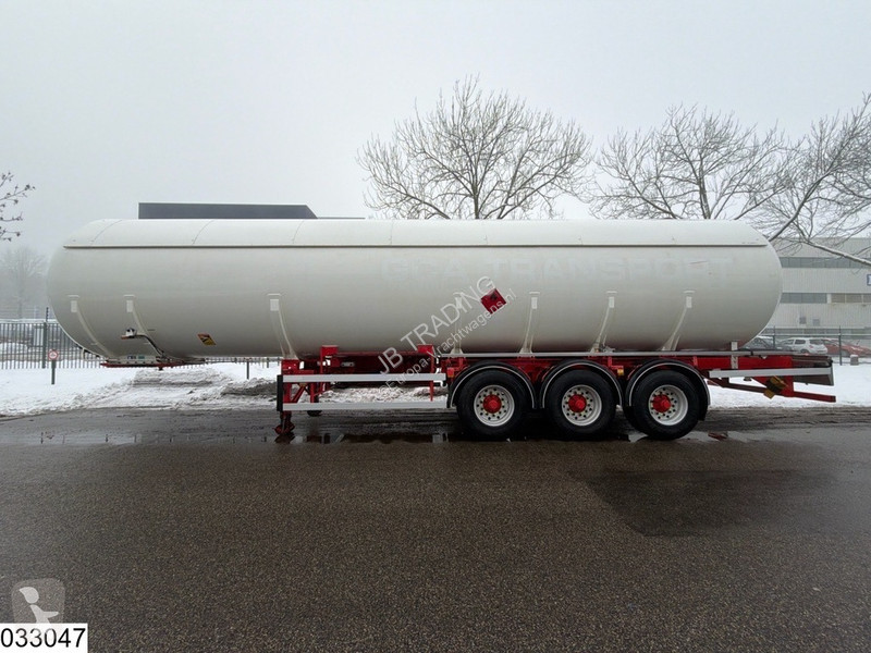 Semi remorque Burg Gas 50600 Liter, LPG GPL gas...