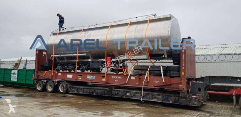 Sættevogn Arel Trailer INOX STAINLESS STEEL...