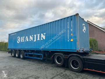 Semi remorque porte containers Krone