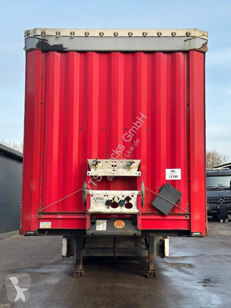 نصف مقطورة Krone Curtainsider Liftachse, Edscha...