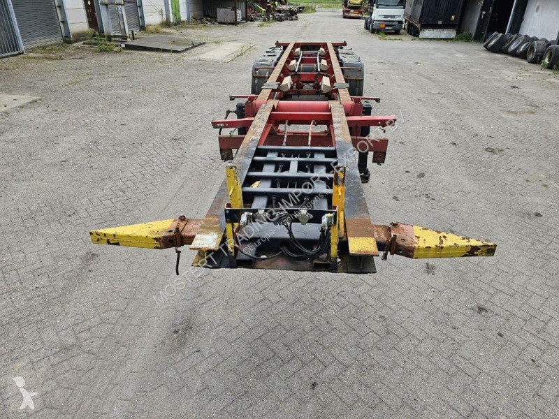 نصف مقطورة Pacton BPW Pacton Container Chassis...