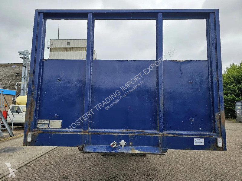 نصف مقطورة  3 Deckers 3 Flatbed Semi-Trailer -...