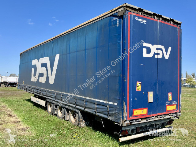 نصف مقطورة Krone Curtainsider Mega