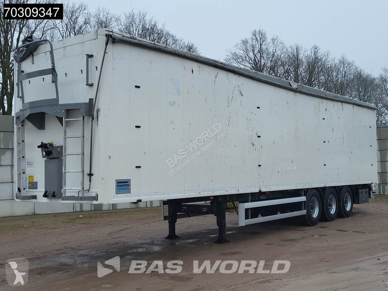 نصف مقطورة Knapen K100 Lifting Axle 92m3 10mm