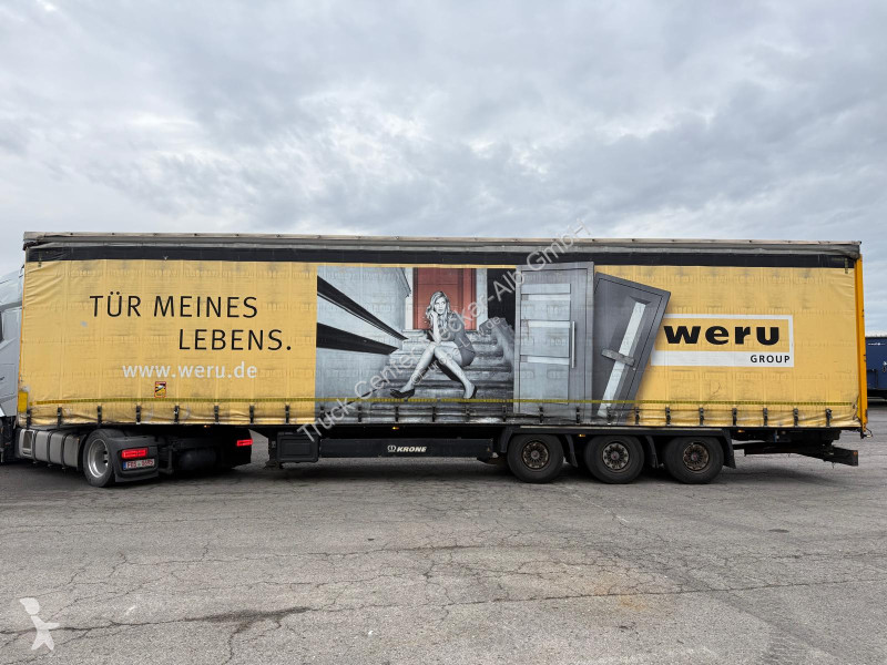 نصف مقطورة Krone   3 Achs MEGA Staplerhalter...