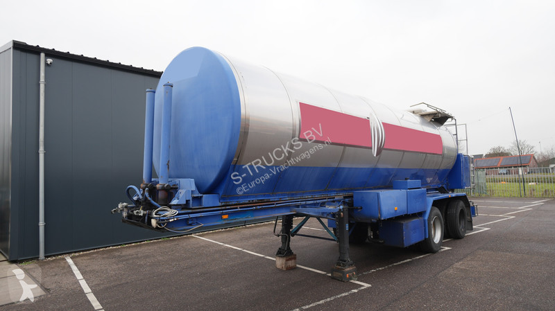 نصف مقطورة  Food tank trailer
