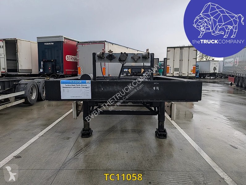 نصف مقطورة  Tank chassis Gooseneck