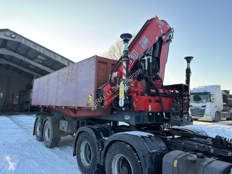 Semirimorchio Langendorf  KIPPER - FASSI F235A NEW