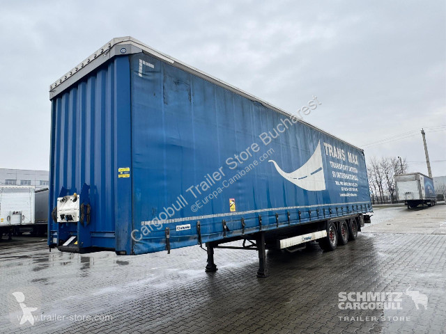 نصف مقطورة Krone Curtainsider Mega