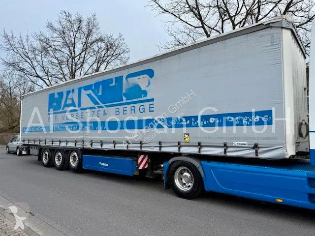 Semi remorque Krone Edscha / 3 x Achsen /...