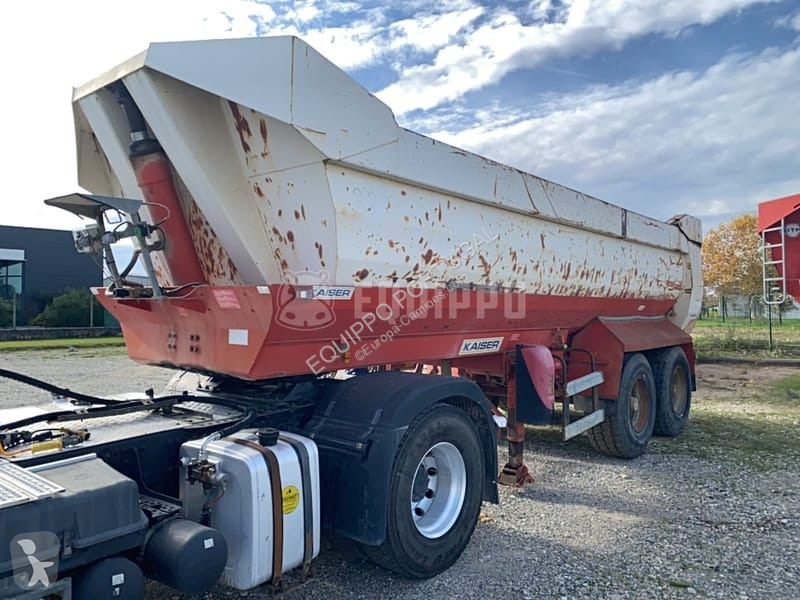 Félpótkocsi Robuste Kaiser S3302V Steel Trailer