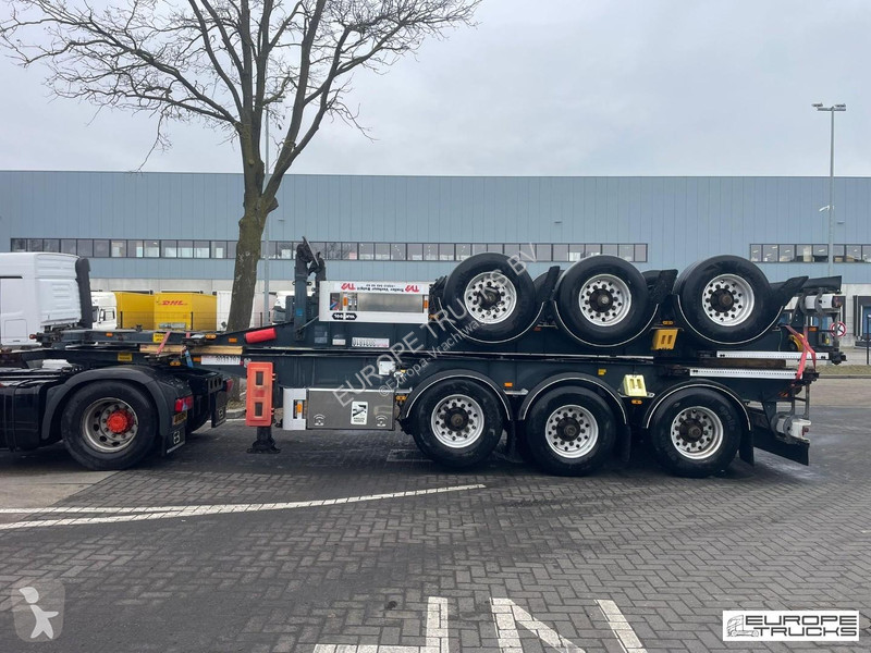 نصف مقطورة Van Hool Container Lift Axle - BPW...