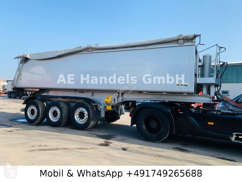 نصف مقطورة Meierling MSK 24m³ VollAluminium...