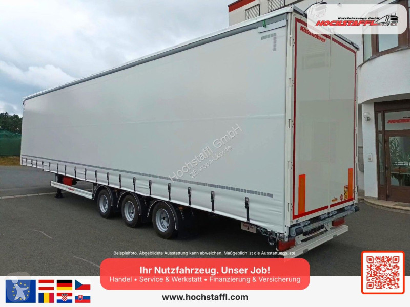 نصف مقطورة Kässbohrer SCA-M Luftfracht Rollenboden