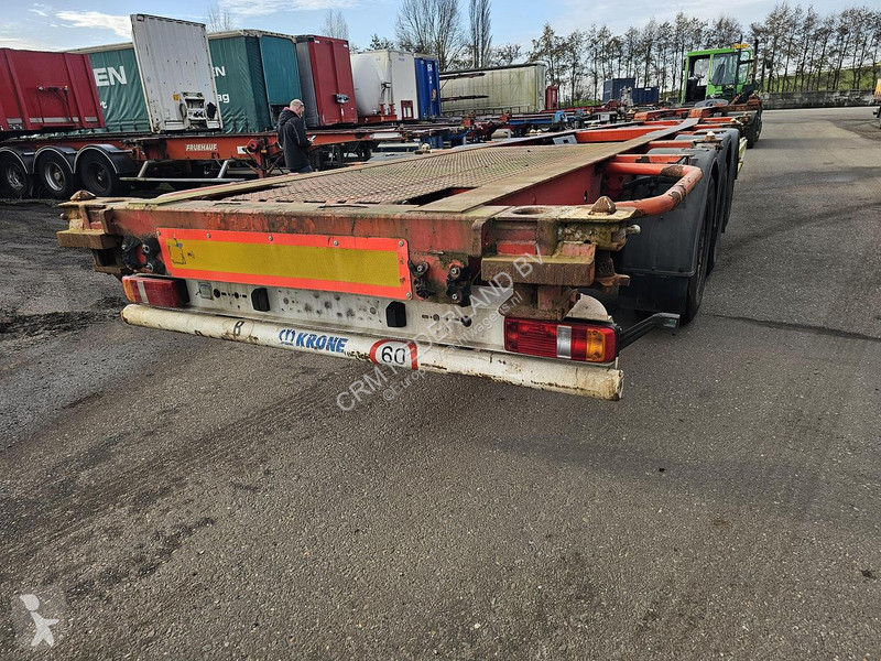نصف مقطورة Krone 27| FIXED CHASSIS | SAF DISC....