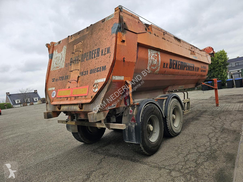 نصف مقطورة  S3302G37 | TIPPER| STEEL CHASSIS...
