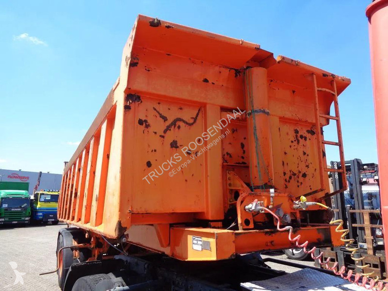 نصف مقطورة Langendorf SKS 18 2 AXLE + 20 CUB+steel