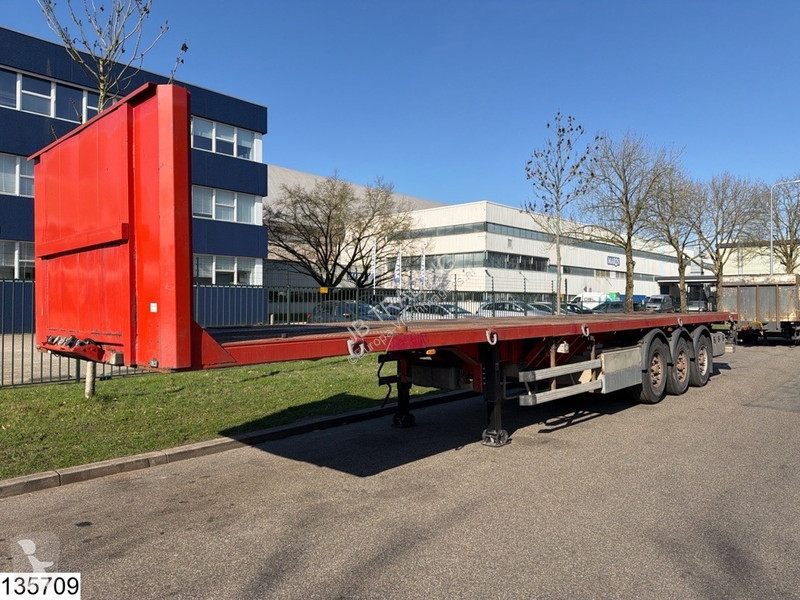 نصف مقطورة Lecitrailer open laadbak 38,000 kg,...