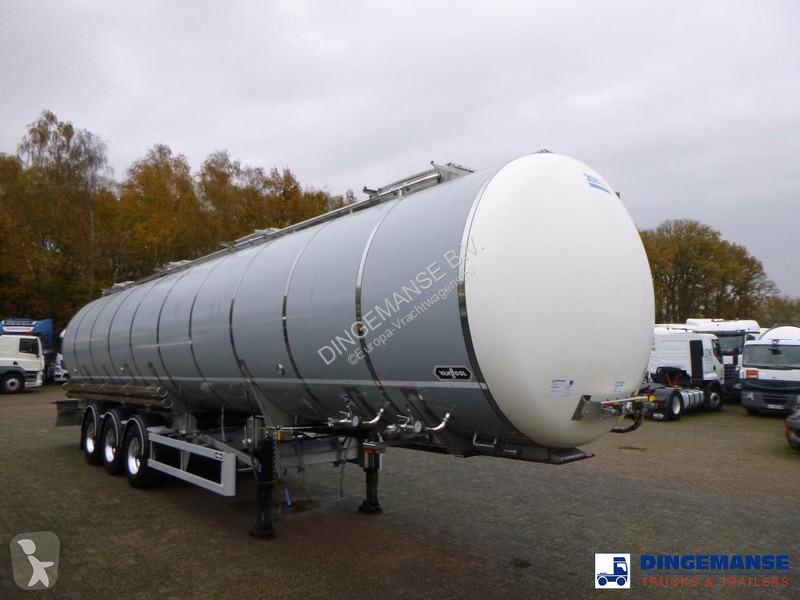 نصف مقطورة Van Hool Food tank inox 62 m3 / 3 comp
