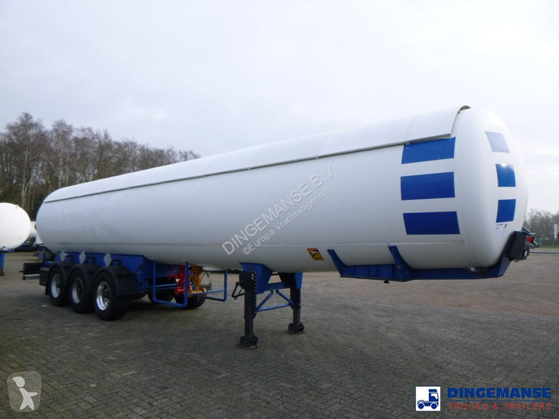 Félpótkocsi  Gas tank steel 44 m3 / 1 comp