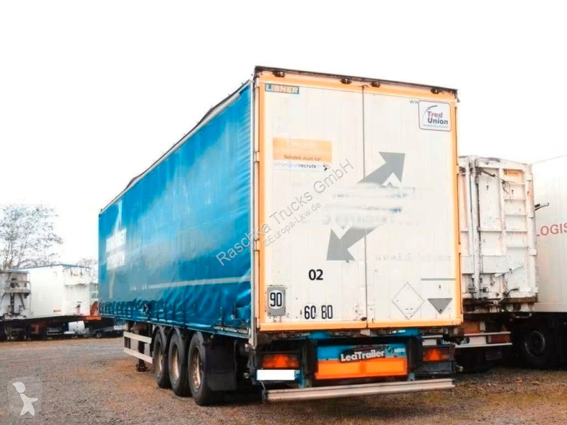 نصف مقطورة Lecitrailer Pritsche/Plane