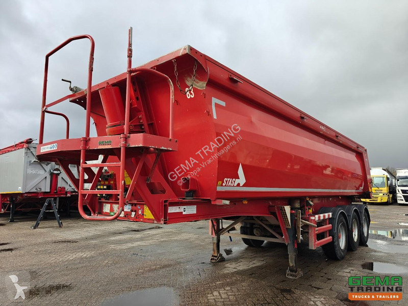 نصف مقطورة Stas S300CX 3-axle BPW - 29m³ -...