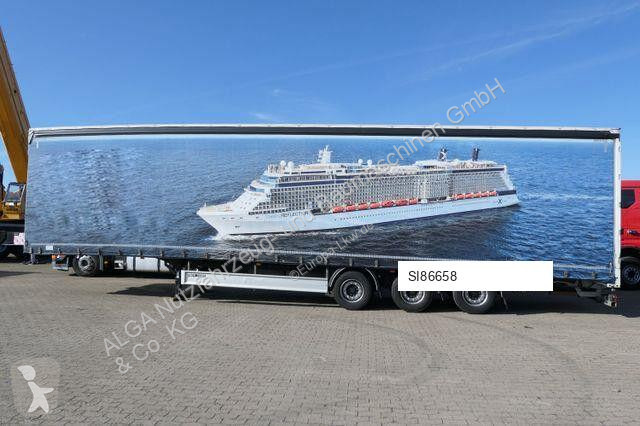 نصف مقطورة Fliegl SDS 350 Edscha, SAF, Luft,...