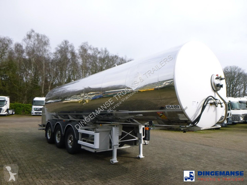 نصف مقطورة Maisonneuve Food (milk) tank inox 29...