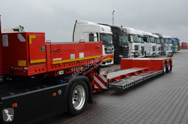 نصف مقطورة Meusburger MPG-2 / 2021r / TIEFBETT...
