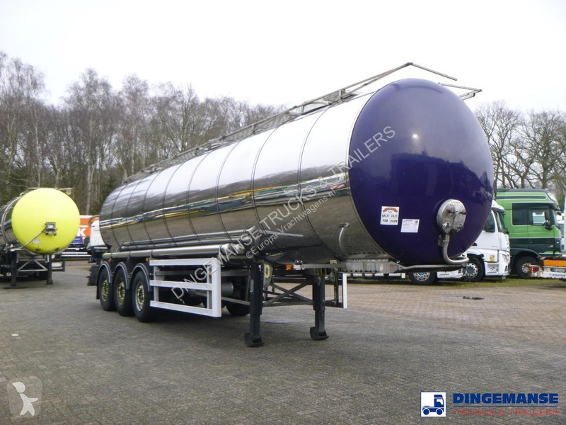 نصف مقطورة Maisonneuve Chemical tank inox (non...