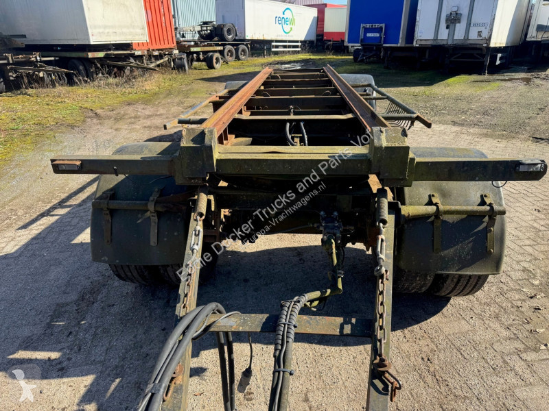 Félpótkocsi  LBA-2B BLADGEVEERD / STEEL SUSPENSION