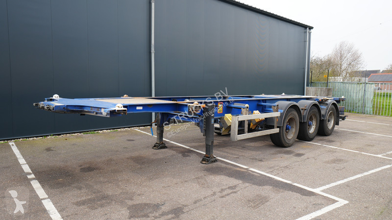 Semirimorchio Burg Container transport trailer...