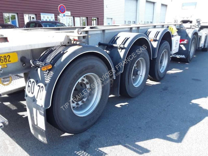 Semirimorchio Van Hool Trailer Chassis Tank 1x 20'