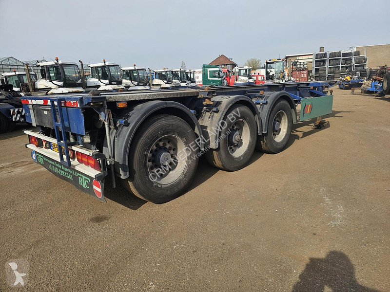 نصف مقطورة Van Hool 30 foot container chassis |...