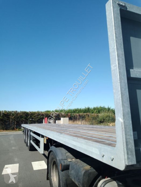 نصف مقطورة Trouillet 38 TONNES PLATEAU LOURD