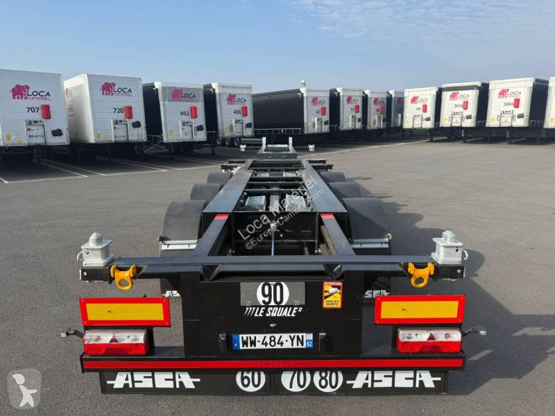 نصف مقطورة Asca Porte container multi neuf ASCA